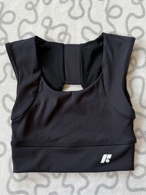 Forme Power Bra in Obsidian